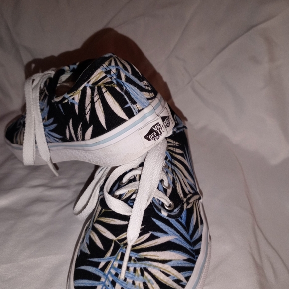 Vans Camden Tropical Palm Leaf Women's Sz Missy 4 - Picture 3 of 11